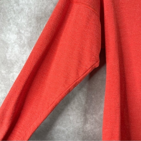 Free People Beach Magnolia Dolman Mini Dress In Poppy Red Women's Size S - Picture 8 of 8